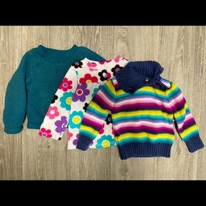 • Baby or Toddler Girl Sweaters •